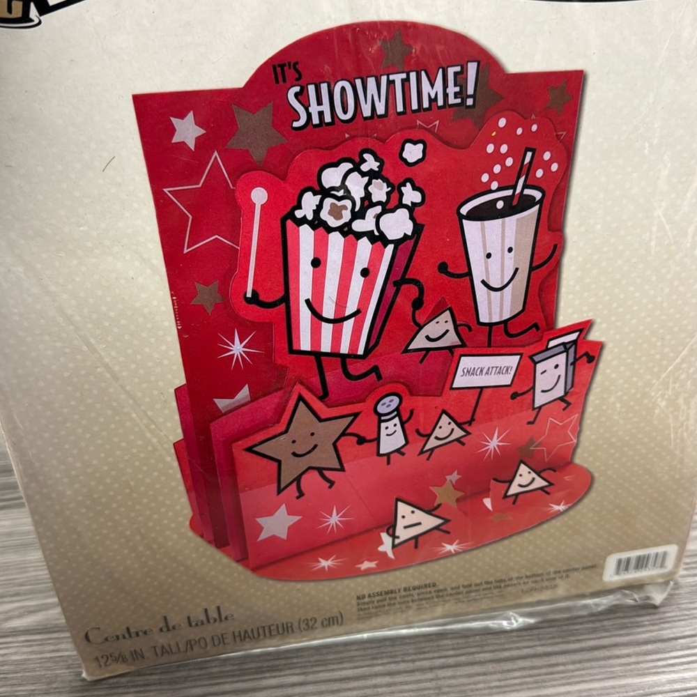 Party Express from Hallmark It’s Showtime centerpiece 12 inches tall snack attac